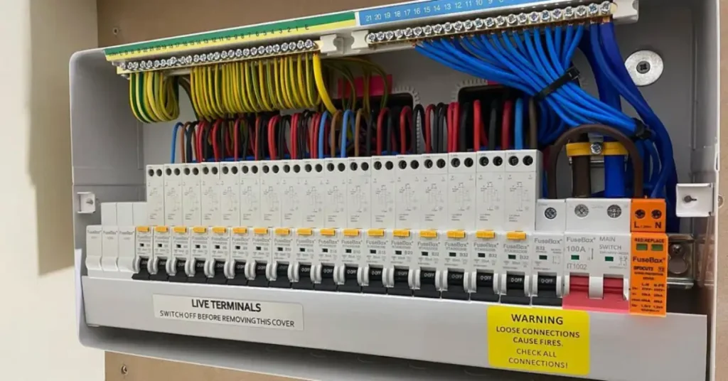 Fusebox spd rcbo consumer unit