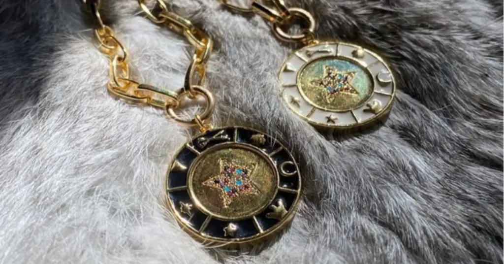 golden compass necklaces