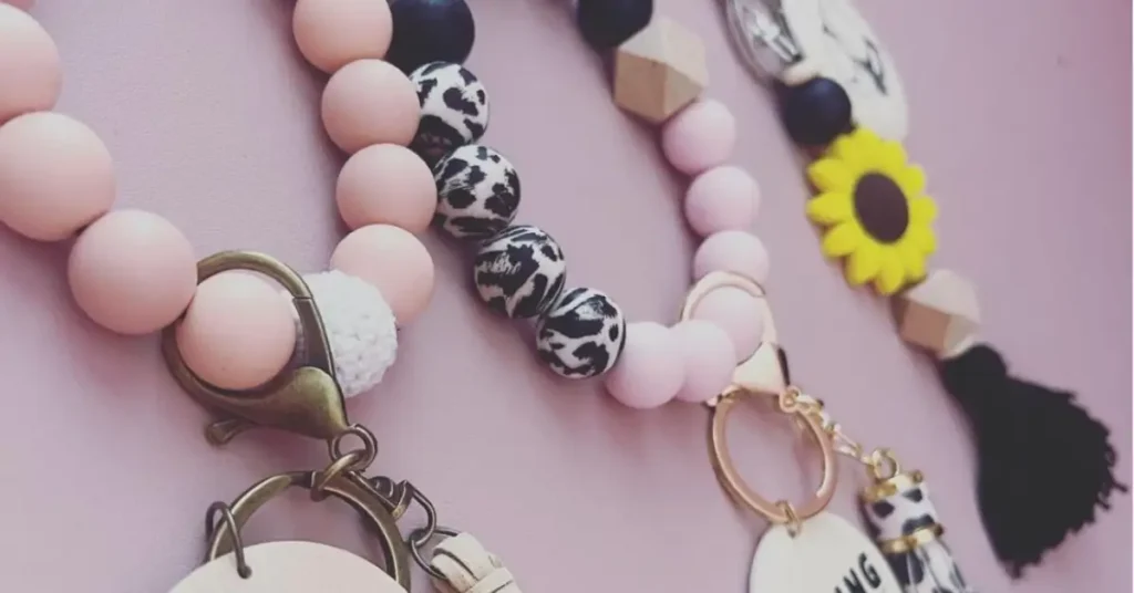 pink personalized bracelets