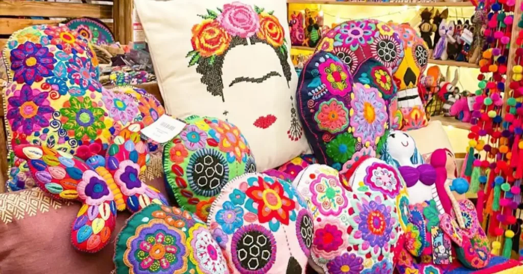 mexican themed pillows