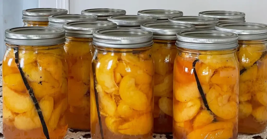 fruits in a jar