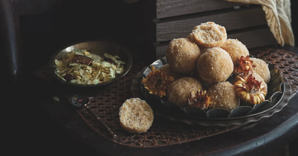 Indian Sweets on a table