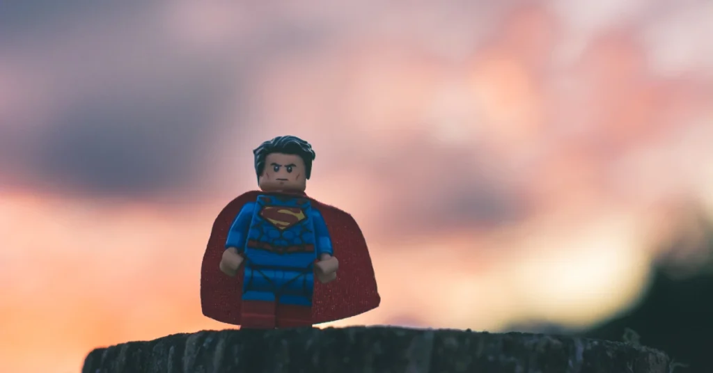 lego superman as superman gifts for adults