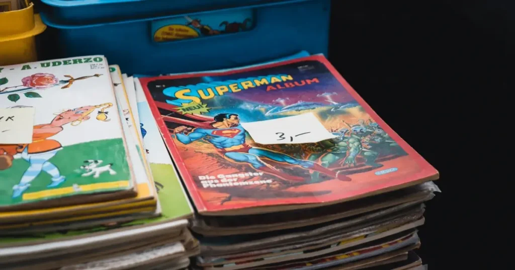 comic books as superman gifts for adults