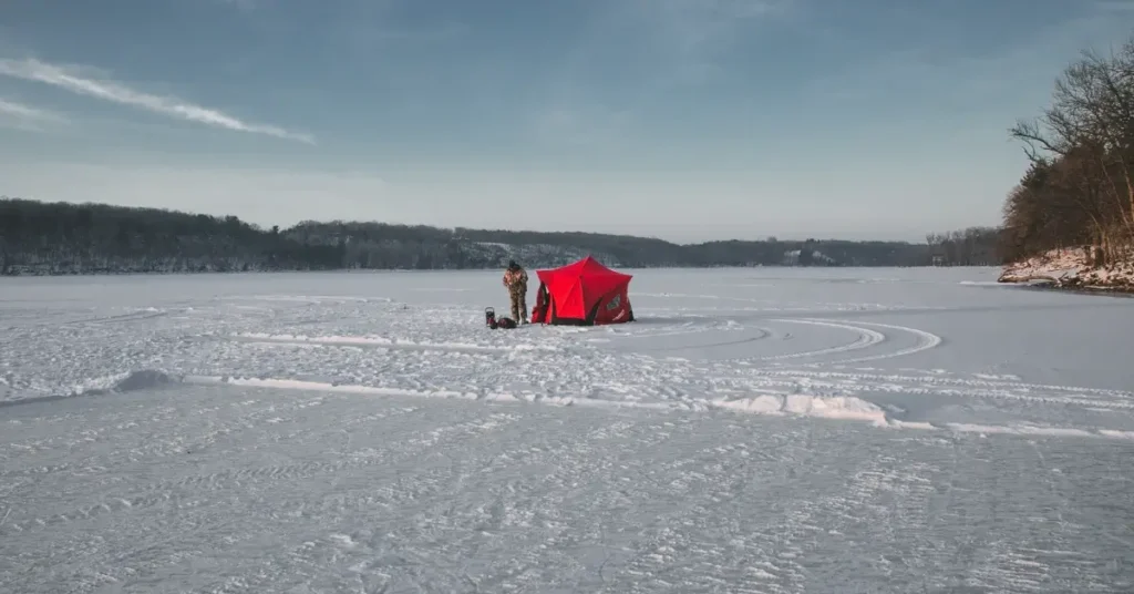 tents as gifts for ice fishers