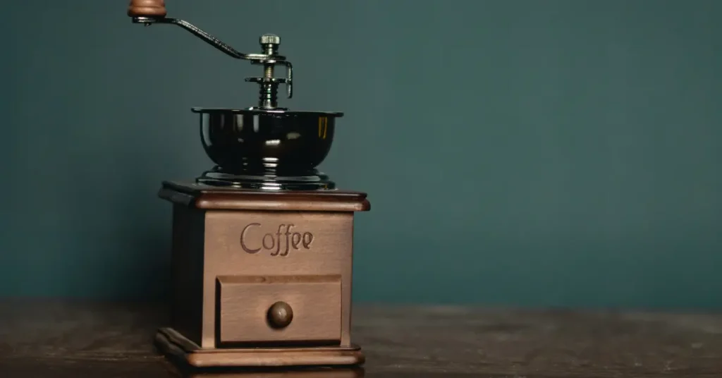 coffee grinders as coffee gift basket ideas