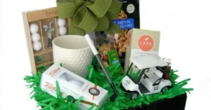 golf gift basket ideas