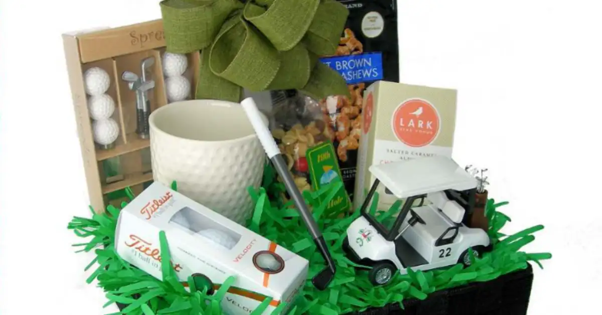 golf gift basket ideas