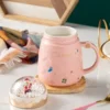 Pink Christmas Mug