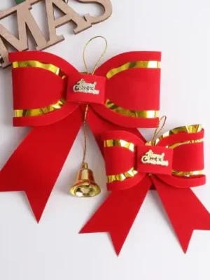Christmas Gift Bows Red
