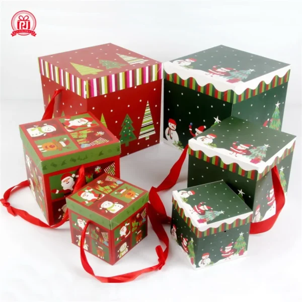 Gift Boxes For Christmas Red/Green