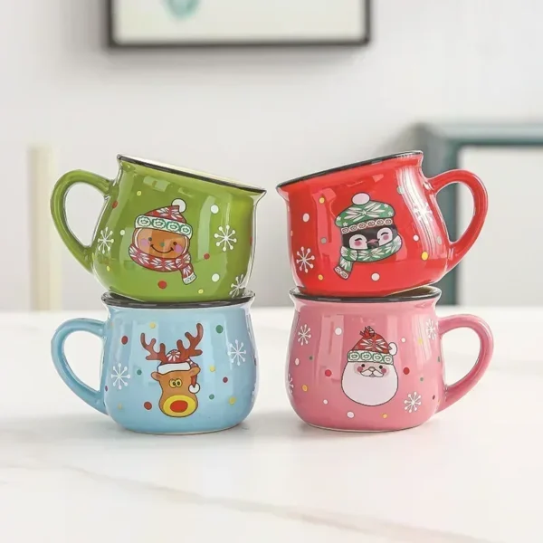 Christmas Mugs Set