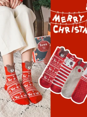 Christmas Socks Women
