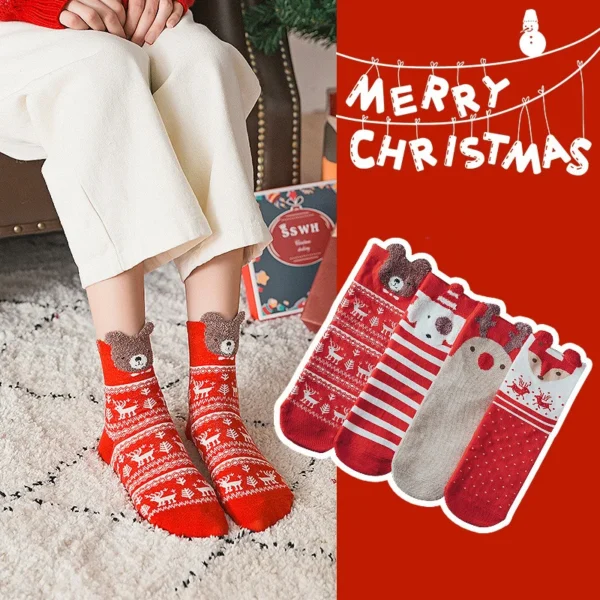 Christmas Socks Women