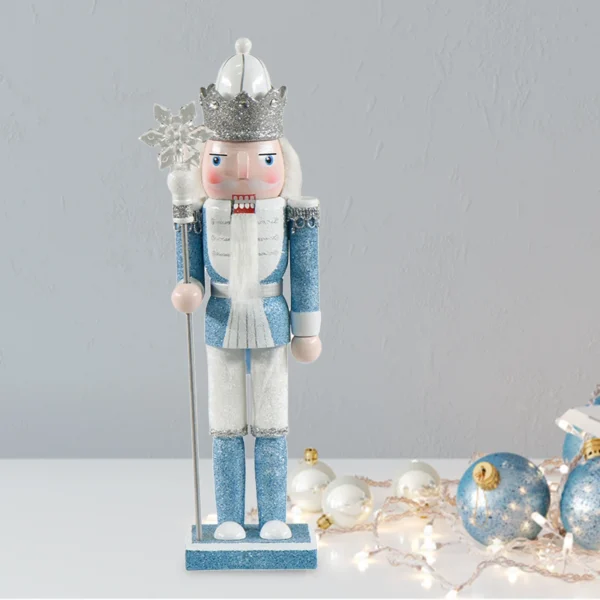 Blue Christmas Decorations Nutcracker