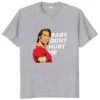 Lover Shirt "Baby Don't Hurt Me" in grey
