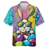 Easter Shirts in bunny design on white backround