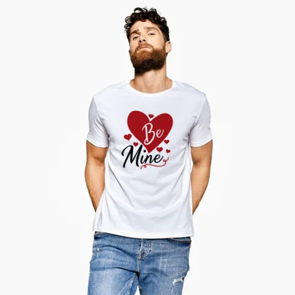 Valentines Day Shirts worn by a man