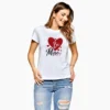 Valentines Day Shirts worn by a woman