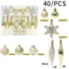 Gold Christmas Tree Decorations