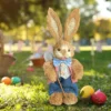 Straw Easter Decor Bunny